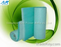 Supply Fiberglass paint booth media, paint stop floor filter