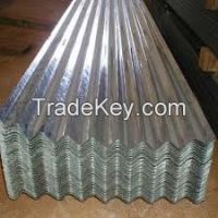 Corrogarted roofing sheet zinc