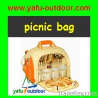 picnic bag backpack bag with tableware