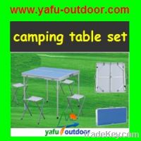 camping table set