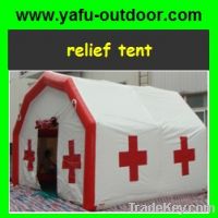 inflatable relief tent