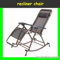 Recliner Chair w/ Pillow  with rocking foot
