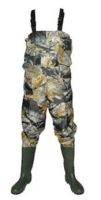 camouflage fishing wader