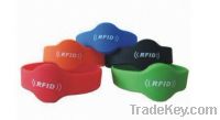 2013 high quality ntag203 waterproof silicone rfid wristband