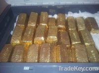 Gold dore bars and gold dust for sale