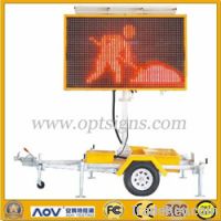 LED Full Matrix Portable Variable Message Signs B Size