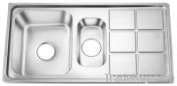 Sell double bowl kitchen Sink GR-970