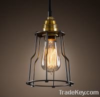 Pendant Vintage Lamp Restoration And Hardware Lighting Cage Filament