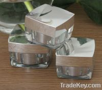 sell square acrylic cosmetic jar