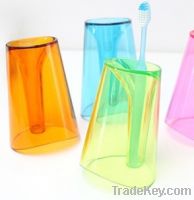 tooth bush plastic cup