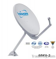 60cm offset satellite dish antenna