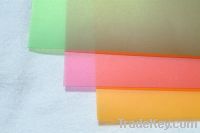 Good price frosted colored PMMA sheet