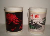 ceramic color changing mug, coffee mug