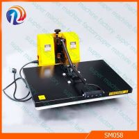 50x60 heat transfer machine for t shirts digital flatbed printer China factory printing machine for shirt hot stamping machine