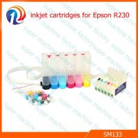 newest CIS inkjet cartridges for pson R230 with printer to DIY sublimation products printing china factory direct wholesales