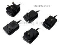 Sell high quality 6w max AC DC adapter with energy efficiency level VI