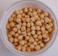 Chickpeas and Green Peas