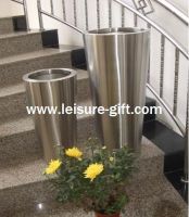stainless steel flower pot