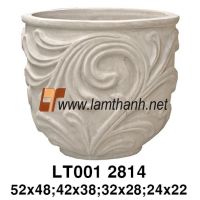 Vietnam Milk Coffee Clay Planter