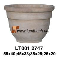 Chocolate Clay Plant Pot