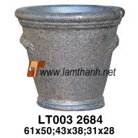 Blaste Bronze Ceramic Planter