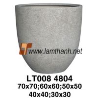 Grey Vietnam Fiberglass Planter