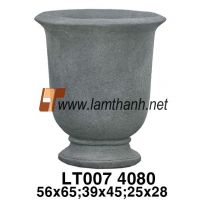Fiber Cement Stone-like Garden Urn
