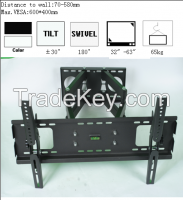 016E Swivel and tilt LCD/LED  wall mount bracket for 26&amp;quot;-55&amp;quot;