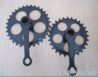 bike chainwheel and crank