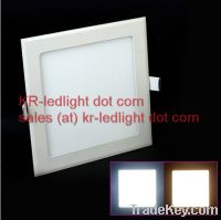 Sell LED Square Panel light 225x255mm 18w for indoor lighting