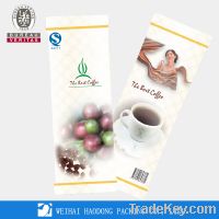 Sell OEM Flat Bottom Bag For Coffee Packaging