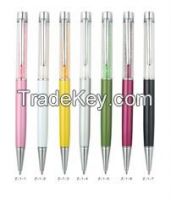 crystal ballpoint pen