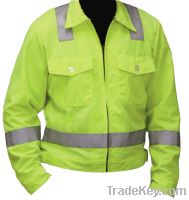 Sell Fluorescent Yellow High Visibility Jacket