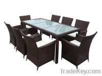 synthetic all-weather rattan patio dining sets furniture