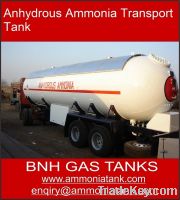 Anhydrous Ammonia Transport Tank