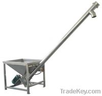 stainless steel feeding screw conveyor, hopper distributor,