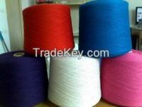 Hot sale 100% polyester dyed yarn manufacturer