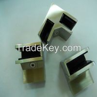 Stainless steel glass clamp