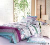 Sell 100% cotton .self-activated home textile bedding set
