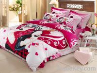 Sell Activated printed fabric bedding set for home textile
