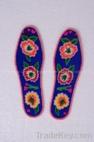 Handmade Embroidery Insole