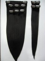 SELL OFFER 100% HUMAN HAIR CLIP-IN