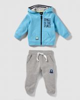 Freestyle baby boys' two-tone "SPACE IN THE PLACE" tracksuit