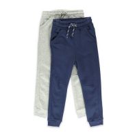 Blue And Gray Woolen Fancy Boys Trouser