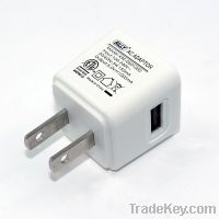 Sell 5V 1A USB Mobile Phone Charger with ETL Mark