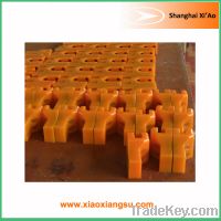 Yellow Hardness Shore A to 95 Customized PU Products