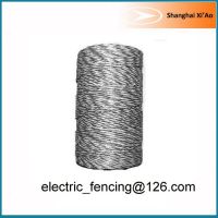 Standard 6 x 0.2mm stainless steel Electric fencing poly wire Economic polywire 250m
