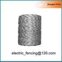 Standard 6 x 0.15mm stainless steel Electric fencing poly wire Economic polywire 500m