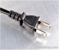 JAPANESE standard 2 flat pin power cord