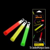 Sell 6" Glow Sticks Glow In The Dark Stick Light Stick Halloween Decoration